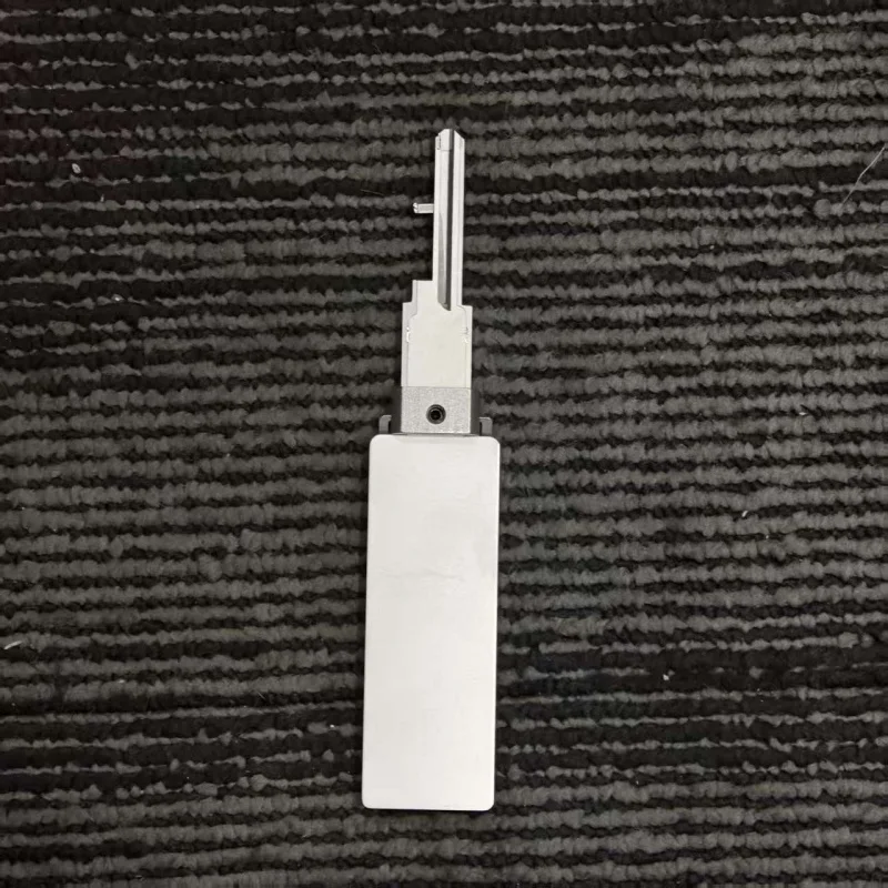 2 in 1 SC4 Locksmith's Dual-Function Tool, 6-Tooth Manual Core Adjuster & Unlocking Kit - Stainless Steel Automotive Repair Set