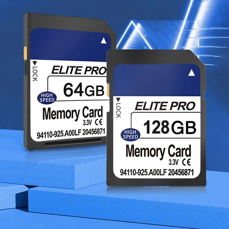 Tarjeta de memoria de 64GB, cámara de vigilancia, Flash, grabadora