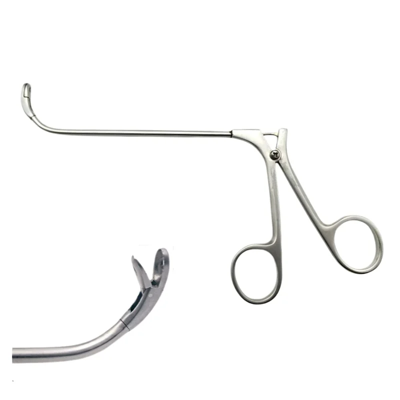 instrumento de endoscopio otorrinolaringologico forceps de tecido nasal endoscopio veterinario 01