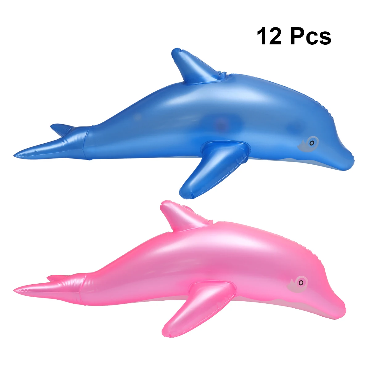 

12Pcs Lovely Inflatable Dolphin Fish Beach Swimming Pool Party Children Toy Kid's Gift Birthday Beach Deco Sea Animal Toys Pvc