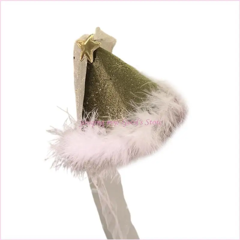 57QA مشبك شعر للأطفال، دبابيس شعر مريحة عصرية، دبوس شعر فاخر للحفلات، إكسسوارات شعر للعطلات #5