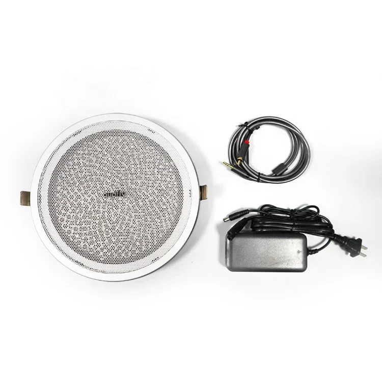 Audfly R2 model ultrasound built-in amplifier round directional speaker for museum