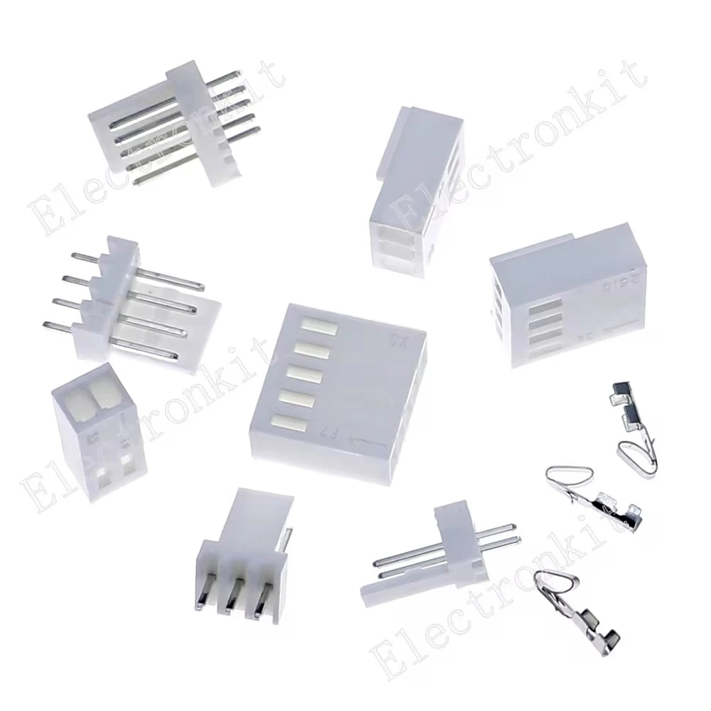 230PCS KF2510-2/3/4/5p male/female shell straight pin connector with terminal kit boxed