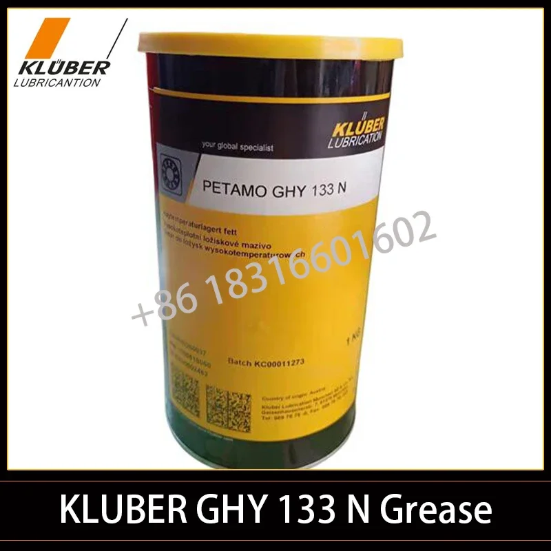 

Kluber Lubrication PETAMO GHY 133 N has high temperature resistance, oxidation stability anti-wear protection.