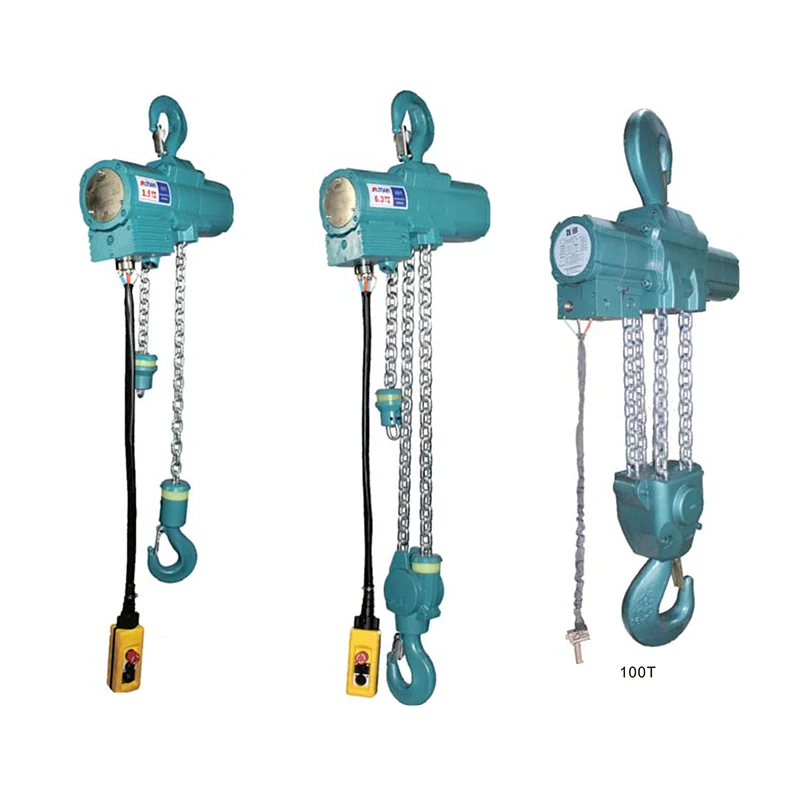 

250kg 500kg 1 Ton 5 Ton 10T Lifting Pneumatic Air Hoist Winch Pneumatic Chain Hoists