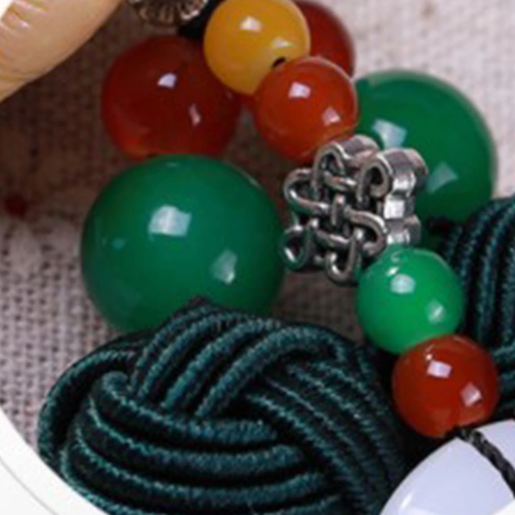 

Car Hanging Decor Lotus Tassel Pendant for Car Interior Premium Material No Strange Smell Good Luck Charm Perfect Gift
