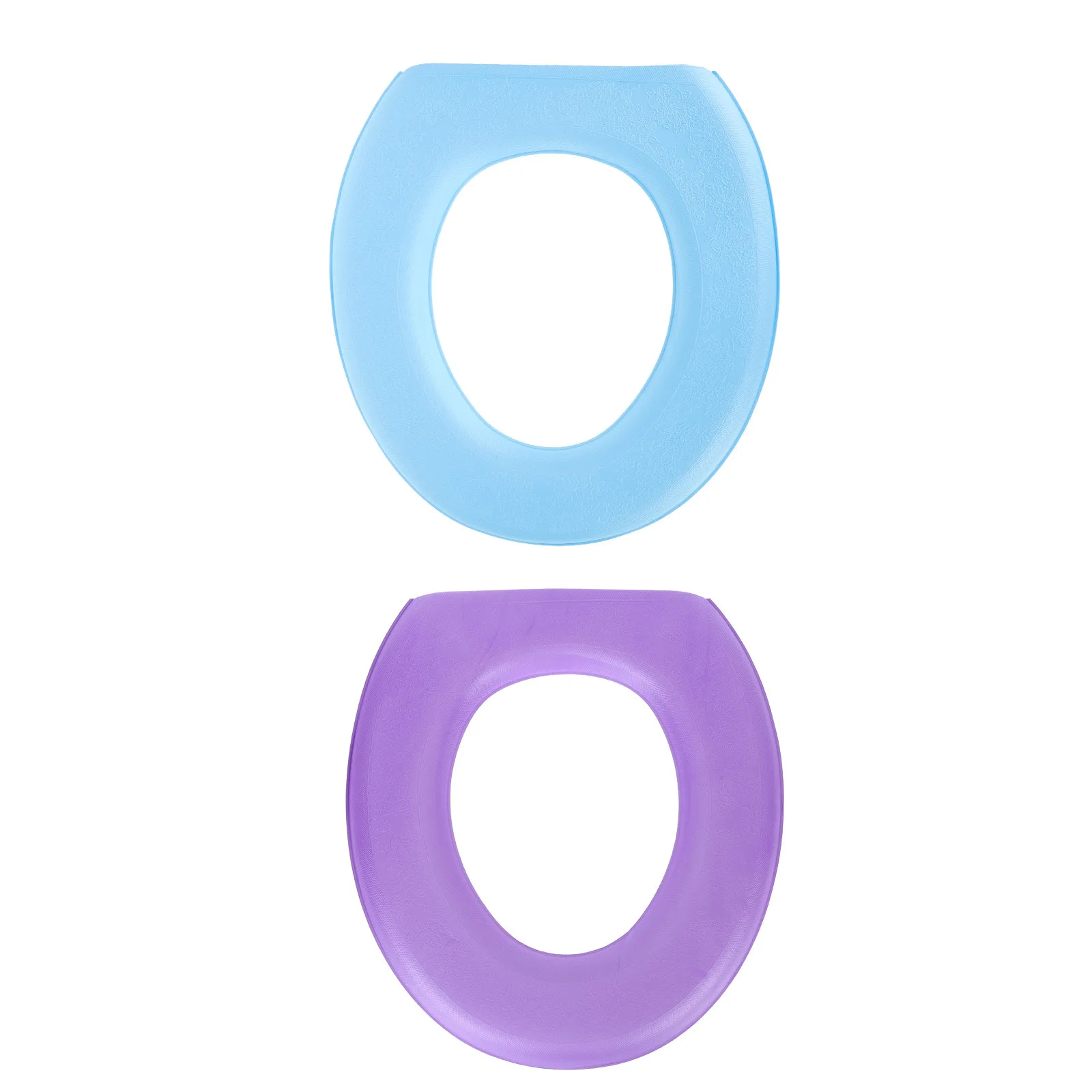 2 قطعة وسادة إيفا مقاوم للماء غطاء مقعد سميك للاستخدام في عطلة المنزل قابل للغسل رشاقته المرحاض حصيرة الحمام المرحاض حصيرة