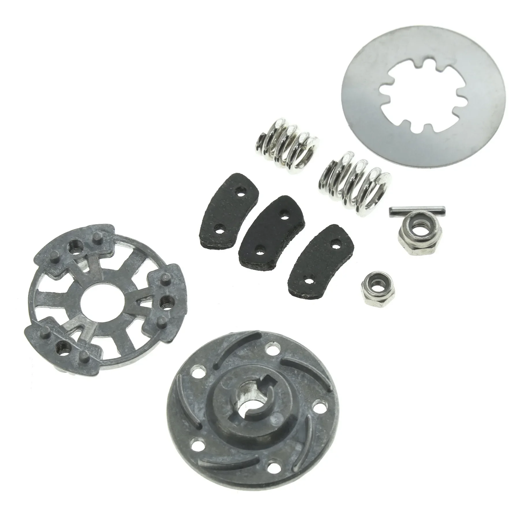 Metal Slipper Clutch Rebuild Kit Slipper Pressure Plate & Hub 5552X 5556 for Traxxas Slash 4X4 Rustler Bandit Jato Upgrade Parts