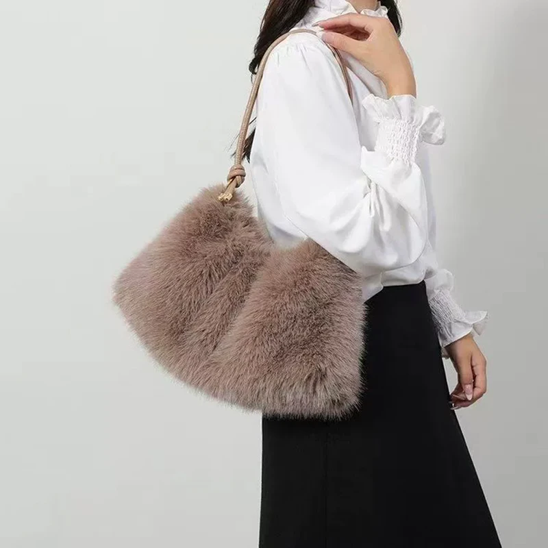 Thumbnail 2 - #44 Faux Fur Shoulder Bags Deals & Discounts