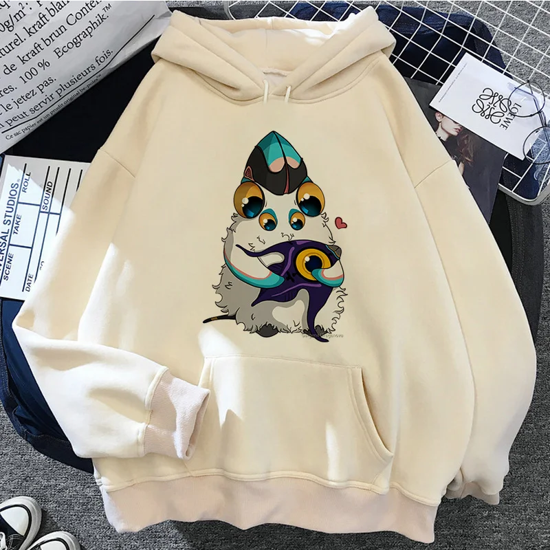 Subnautica hoodies women aesthetic Winter  vintage graphic clothes women graphic Pullover