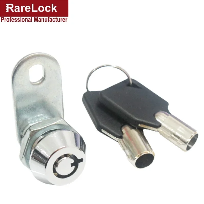 Tubular Cabinet Cam Lock for Drawer Mailbox Tool Box Game Machine DIY Furniture Hardware Rarelock MMS348 G