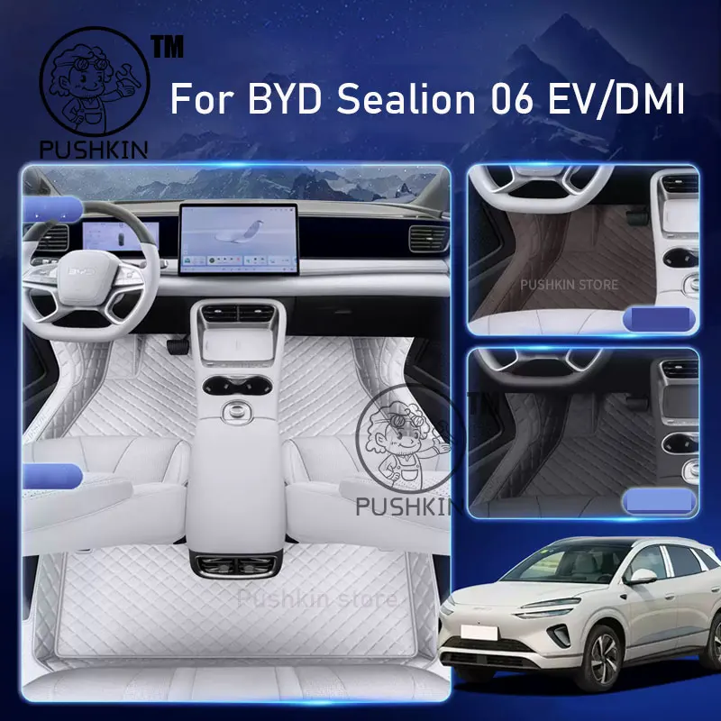 

For BYD SEALION 06 2025 2026 Car Floor Mats Dirt-resistant Foot Carpet Floor Cover Auto Interior Styling Decorative Accessories