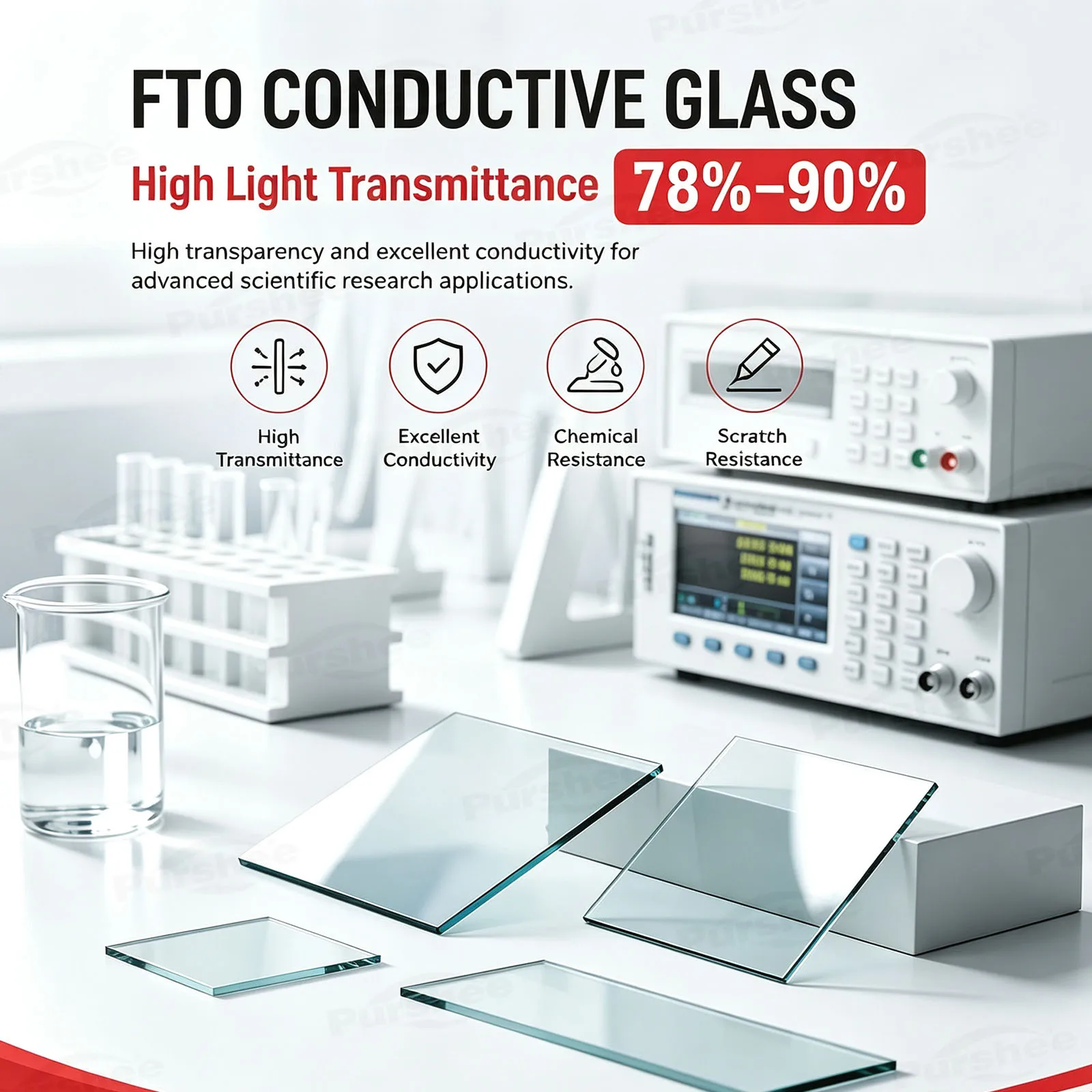 20pcs-fto-conductive-glass-11-16-22-32mm-thickness-7-9Ω-13-15Ω-sheet-resistance-middle-aluminum-glass-substrate-for-lab