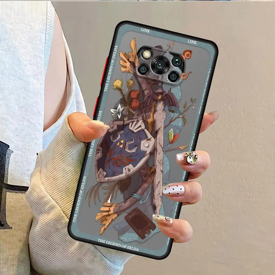حافظة The Legend Game Z-Zeldas لهاتف Xiaomi Poco C51 X3 X4 X5 Pro C40 X3 NFC C50 M5s F3 غطاء هاتف خلفي