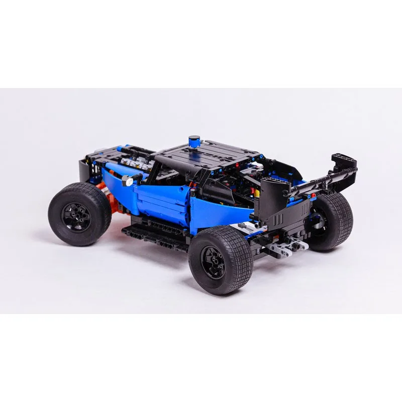 

MOC-131656 New Urban Hot Rod Truck Building Block Model 988 Parts Creative Boys Children's Birthday Building Block Toy Gift