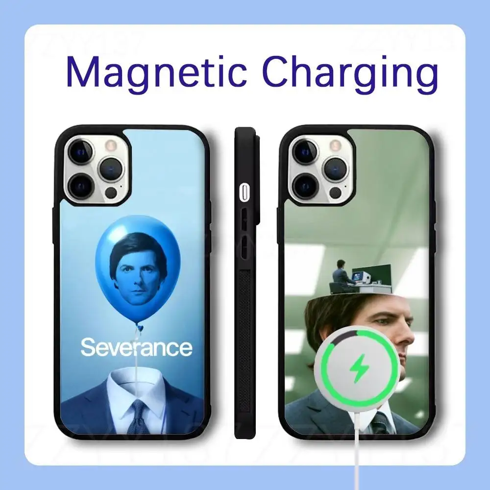 

S-Severance Mark Scout Phone Case For iPhone 17,16,15,14,13,12,11,Pro,Max,Plus,Air,Mini,SE Magsafe Magnetic Wireless Charging