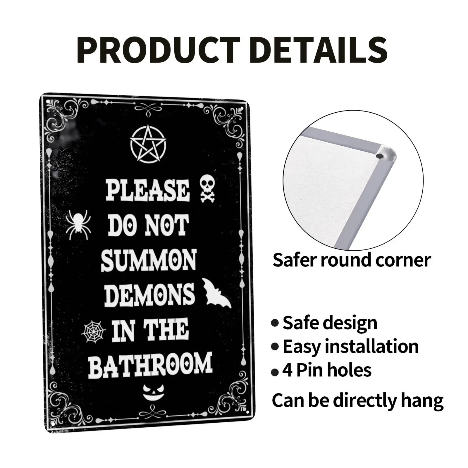 1pc, Friendly Tips Notice Metal Sign Please Leave Packages and Deliveries Here Signs for House, Home or Business 8x12 Inch