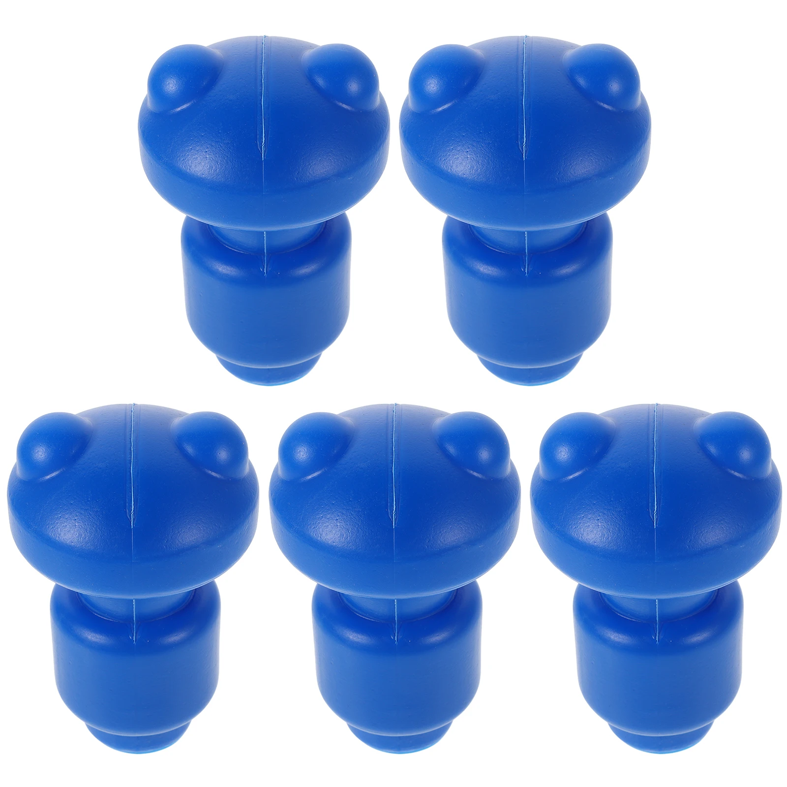 

5pcs Trampoline Pole Caps Durable Pp Waterproof Replacement Parts For Rails Rods Plastic Tube Covers Top Cap Accessories