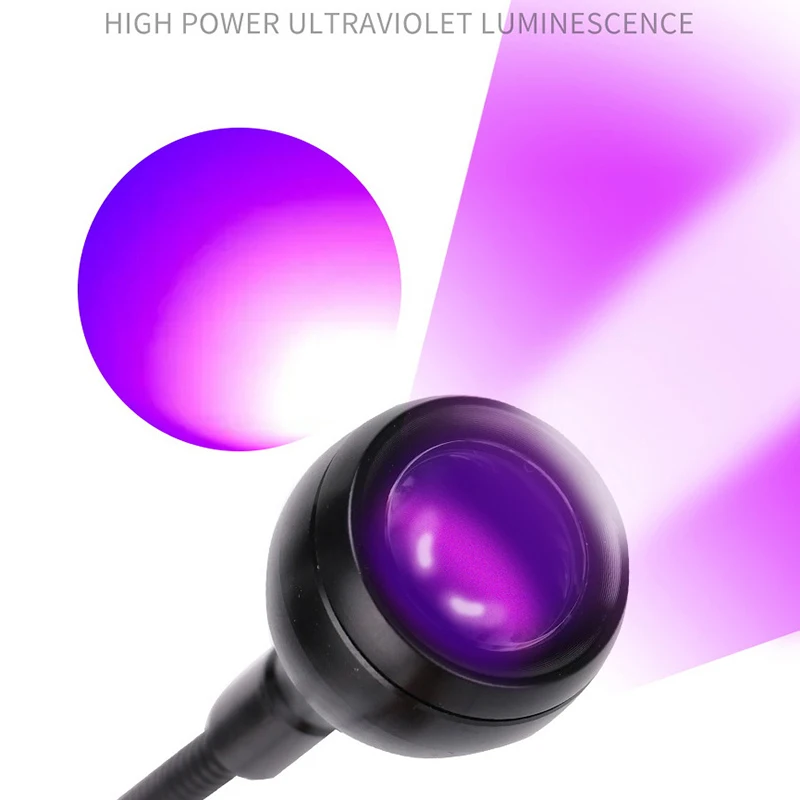 Mini Nail Dryer UV LED Nail Lamp Foldable USB Curing Lights Desk Lamp For Nail Gel Polish Quick Dry Nail Art Dryer Manicure Tool