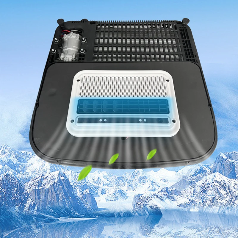 

Truck RV Rooftop Refrigeration Electric Air Conditioner 12V Motorhome Camper Van Caravan Car Parking Air Conditioning 24V