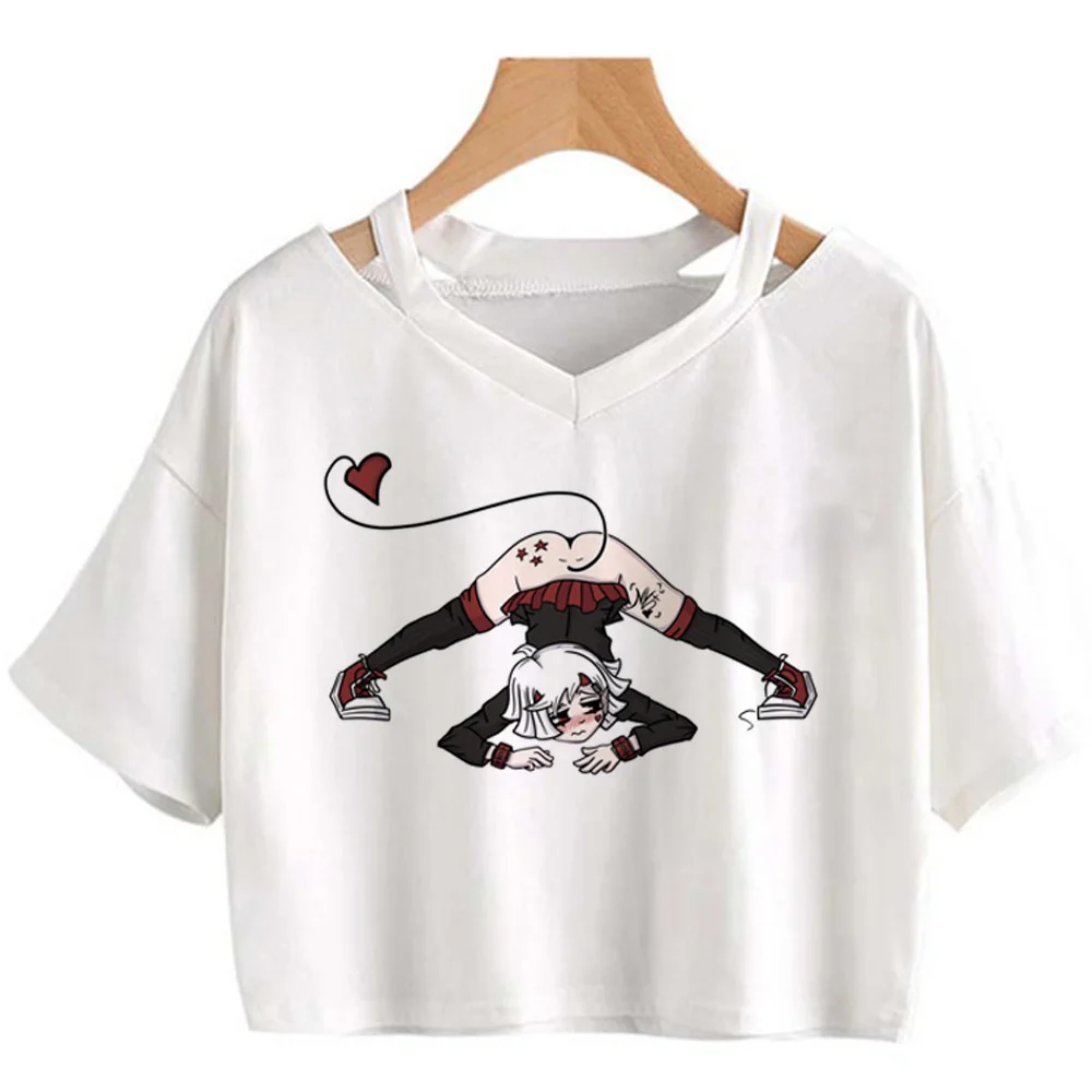 

Укороченный топ Femboy, готическая кокетка 2025, укороченная эстетичная винтажная футболка для милых девочек 2000-х годов