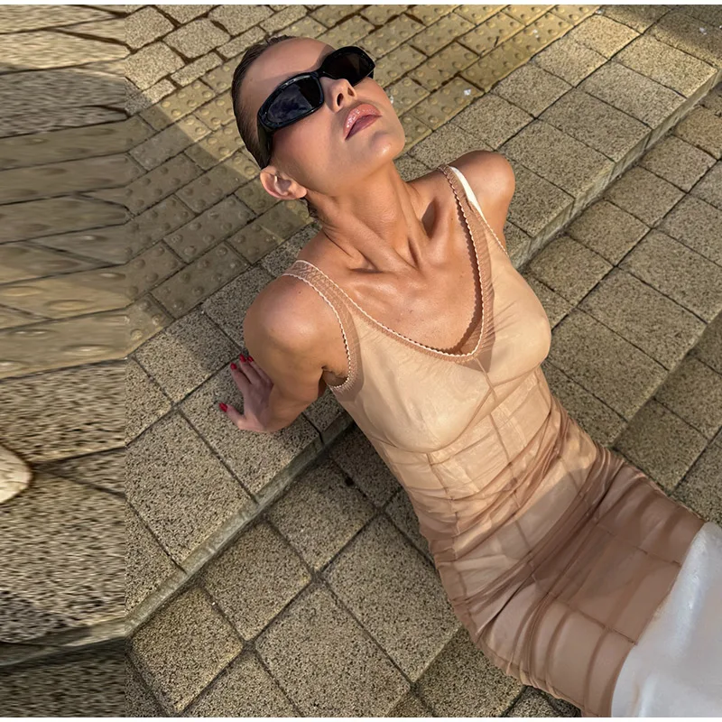 Only mesh dress