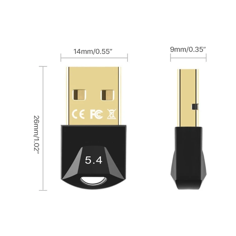 อะแดปเตอร์ USB รองรับ 5.4 ตัวรับสัญญาณ USB ไร้สาย