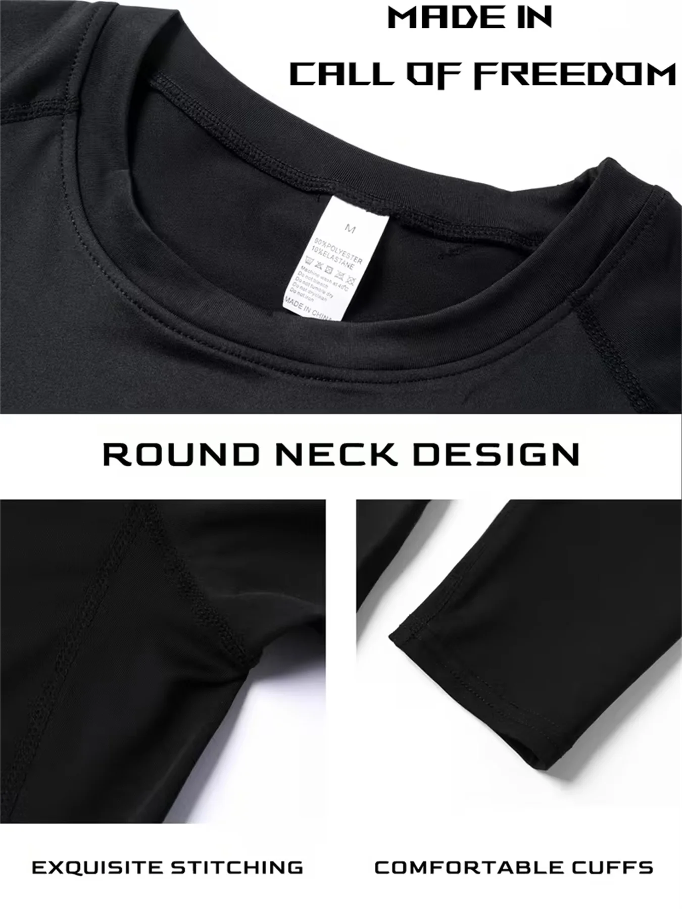 2026 Men'S Gothic Letter Pattern Print Fitness Body Suit, High-Elasticity Quick-Dry Sports Compression T-Shirt,Suitable for Gym