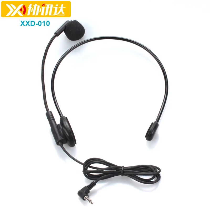 Microfone de fone de ouvido com fio, lança flexível com fio para amplificador de voz, professores, alto-falantes, treinadores, apresentações, idosos