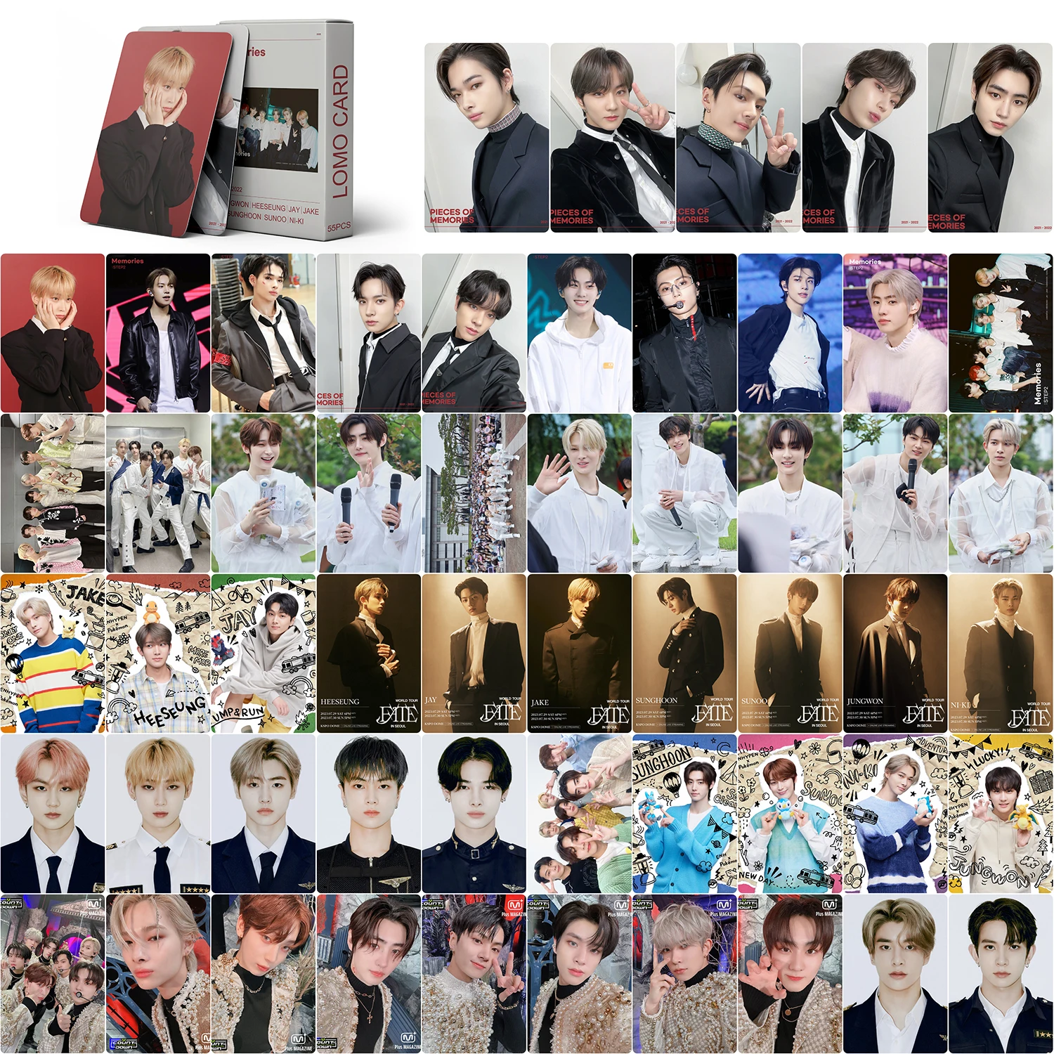 

Kpop Lomo Cards Album Photocards Korean Boy Girl Groups Collectible Cards For Fan Collection Keepsake Gifts
