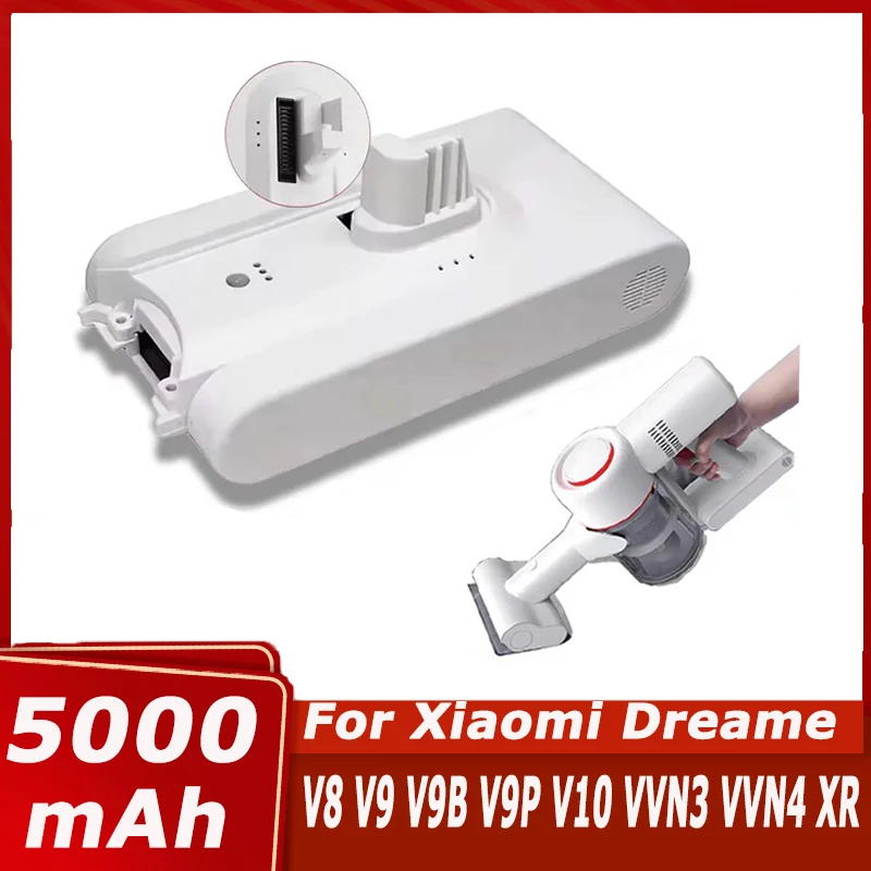 Новая литиевая батарея V9 V10 для ручных беспроводных пылесосов Dreame V8 V9 V10 V9P XR VVN3 VVN4, сменная батарея для запчастей