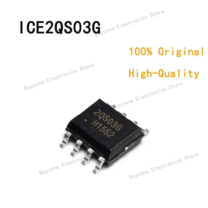 10PCS/LOT 100% original quality ICE2QS03G 2QS03G SOP-8 IC OFFLINE SWITCH FLYBACK