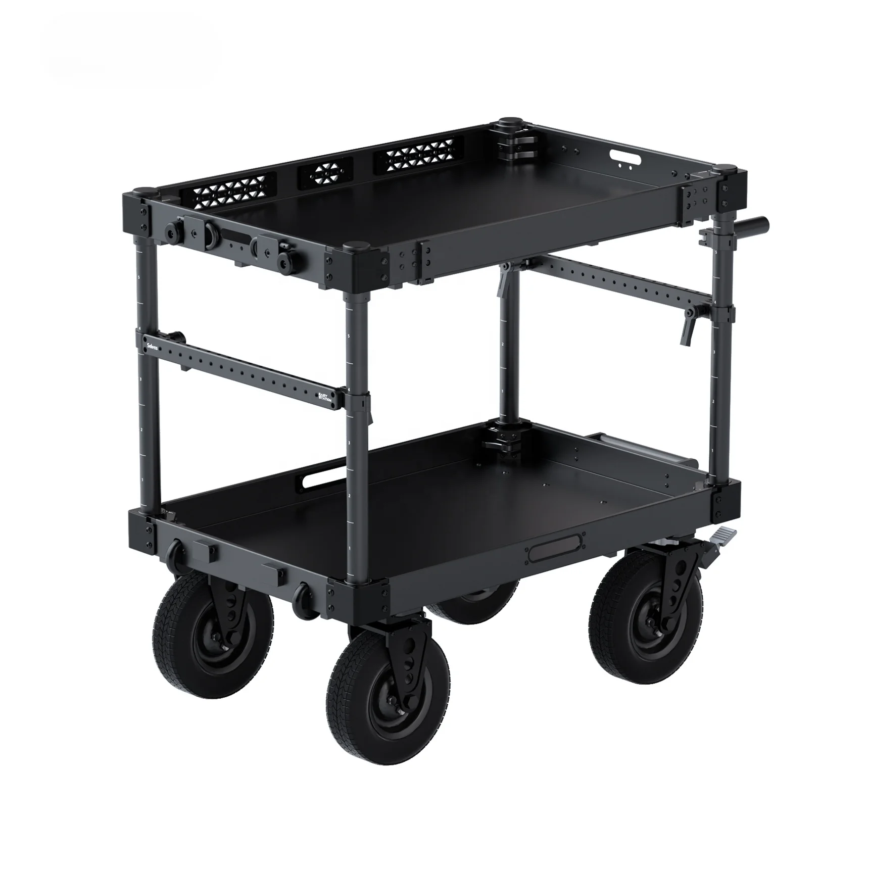 

Selens Professional Film Television Crew Car Video Production Director Cart Workstation For Photography Shooting