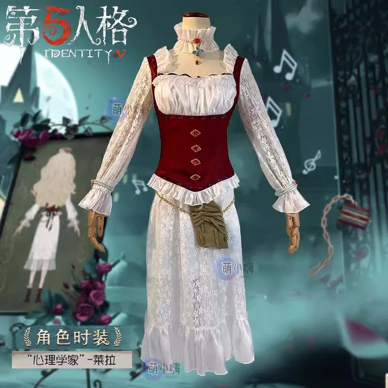 Psychologue Ada Mesmer Cosplay Costume jeu identité V Cosplay robe Sexy Anime femmes carnaval fête Costume jeu de rôle vêtements