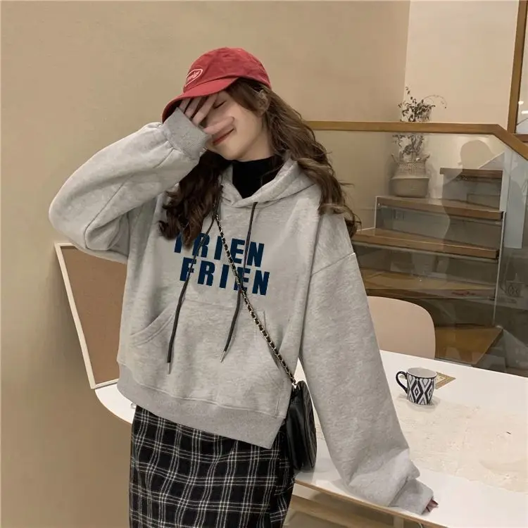 フード付きパーカー ゴシック服 女性 Y2K 服 スウェットシャツ スウィートシャツ 新作 スウェットシャツ 女性用 グラフィック オーバーサイズ