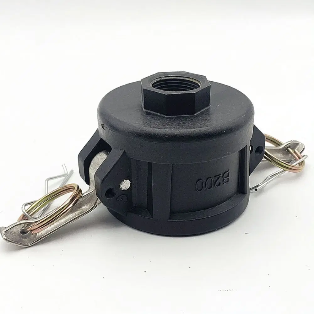 IBC Tote Adapter 2 Inch To 3 4 Inch Male Thread With Integrated Ball Valve Quick Disconnect Pipe Fitting For Liquids