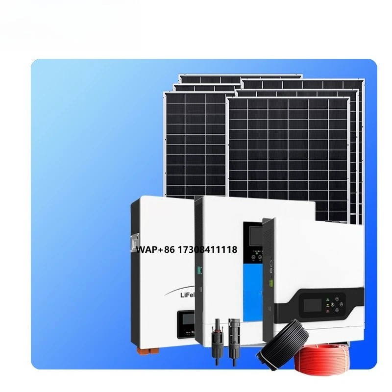 

One-Stop Professional Solar Energy System Solutions 5KW 10KW 10KVA All in One Off Grid Hybrid Solar Energy Storage System Home