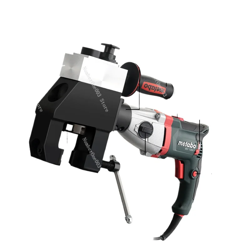 External Clamp Type Pipe Beveling Machine Imported Motor 63C Electric Pipe Chamfering Machine Stainless Steel Grinding Machine