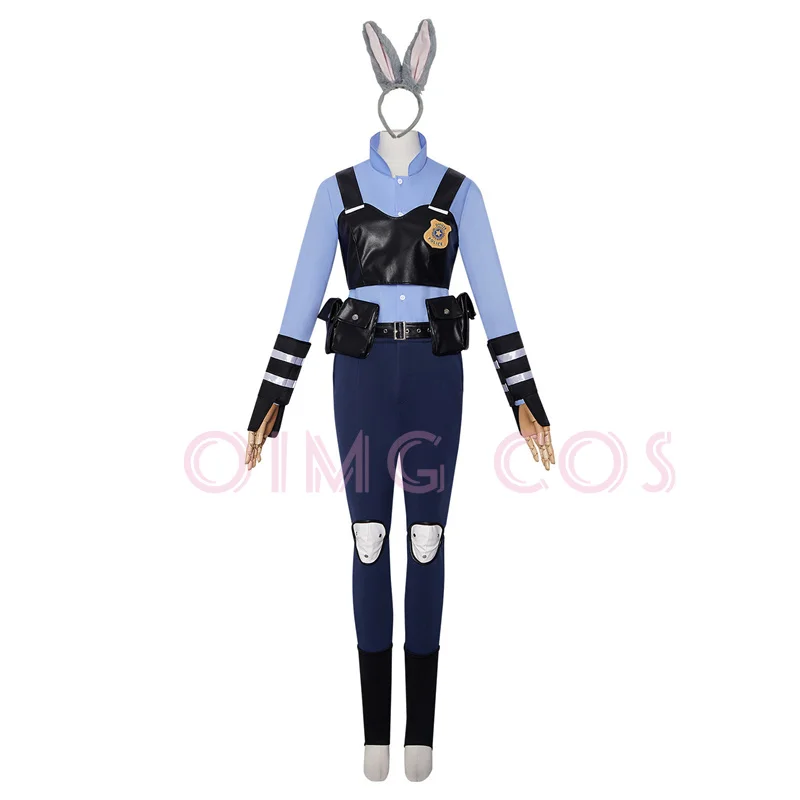

Judy Hopps Cosplay CostumeZootopia Carnival Uniform Wig Anime Women Costumes Halloween Game