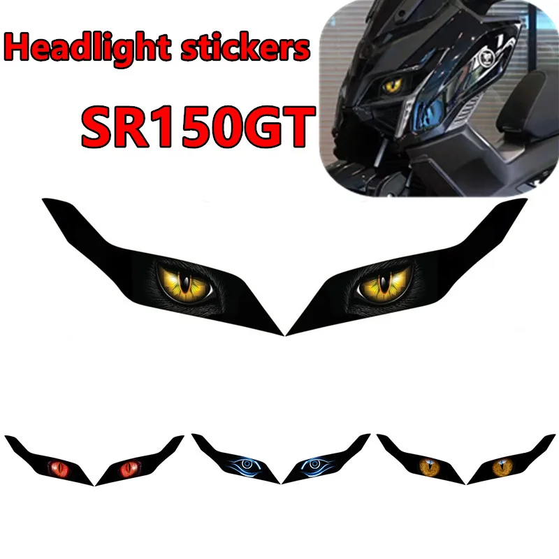

Motorcycle Accessories Headlight Guard Stickers Headlamp Protective Stickers For VOGE SR150GT 150GT sr150gt sr150 gt 2022