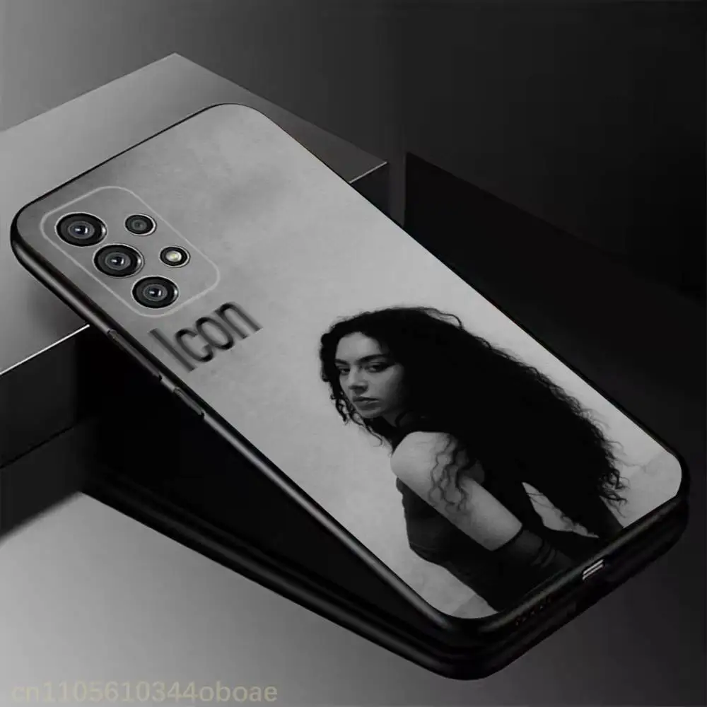 C-Charli Singer XCX BRAT Phone Case for Samsung Galaxy A20,21s,22,31,32,52,71,80,A91,5G Colorful Cover Smartphone Pretty