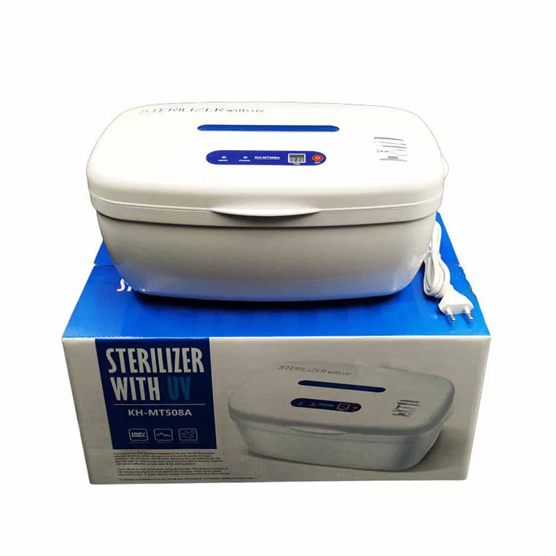 

6.5L Ultraviolet Disinfection Cabinet Universal Household Small Beauty Nail Disinfection Box with Display Screen
