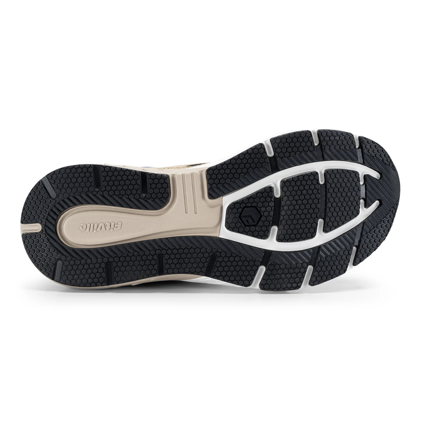 Fitville Walkingschuhe Extra Breite Casual Herren-Sneaker mit Gewölbestütze Sportschuhe für Männer zur Linderung von Plantarfasziitis – Detail 15