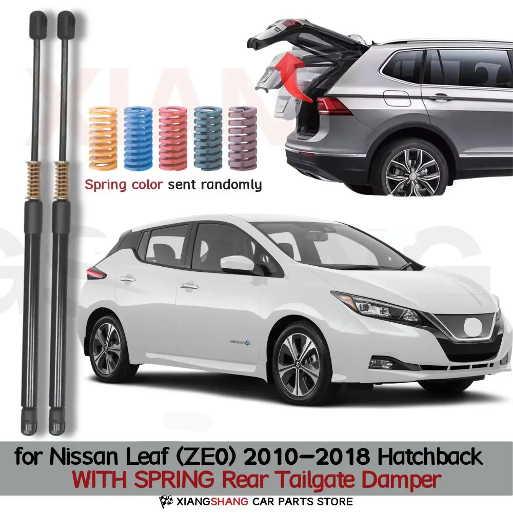 Automatische Kofferraumstützen für Nissan Leaf (ZE0) 2010-2018 Schrägheck – Gasdruckfedern mit Federung für die automatische Öffnung des Kofferraums