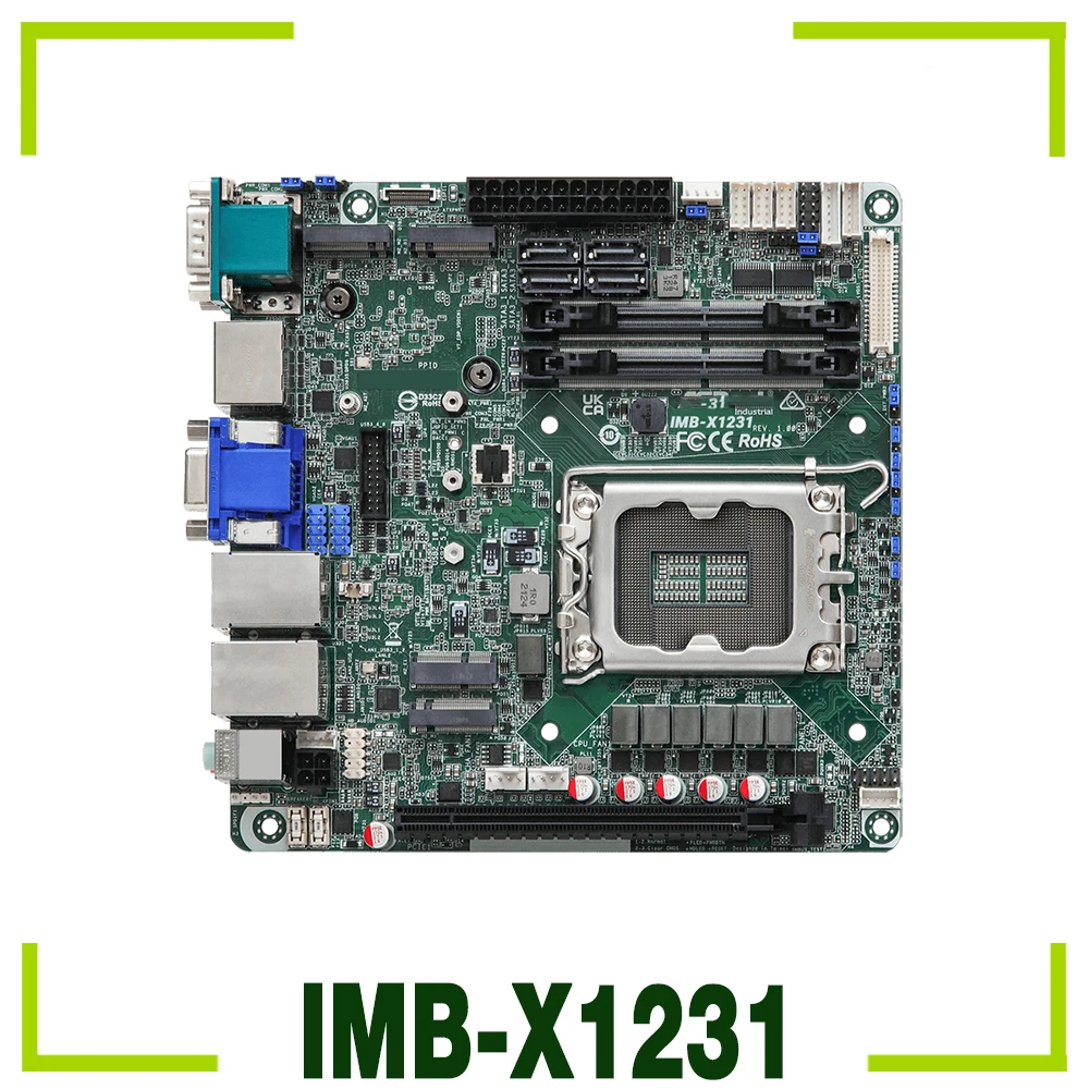 IMB-X1231 Industrial Control Embedded Motherboard For ASROCK LGA1700 W680