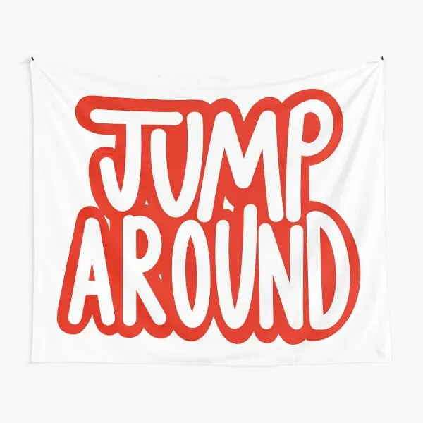 University Of Wisconsin Jump Around  Tapestry Hanging Towel Decoration Bedroom Living Mat Beautiful Bedspread Printed Blanket