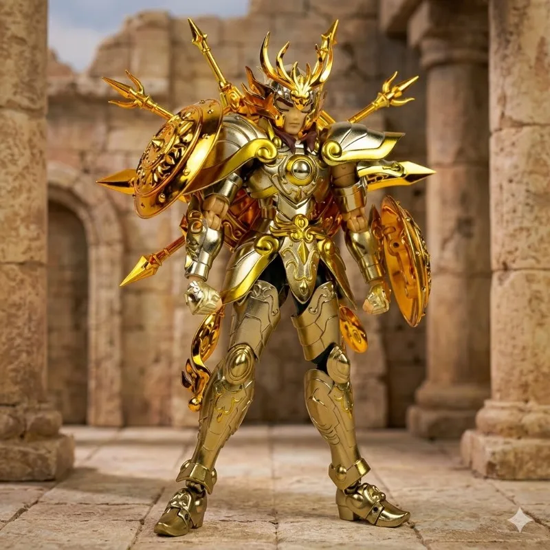 

【In Stock】 Saint Seiya CS Model Myth Cloth EX Libra Dohko Soul of Gold God Cloth Metal Armor Diecast Action Figure Collection