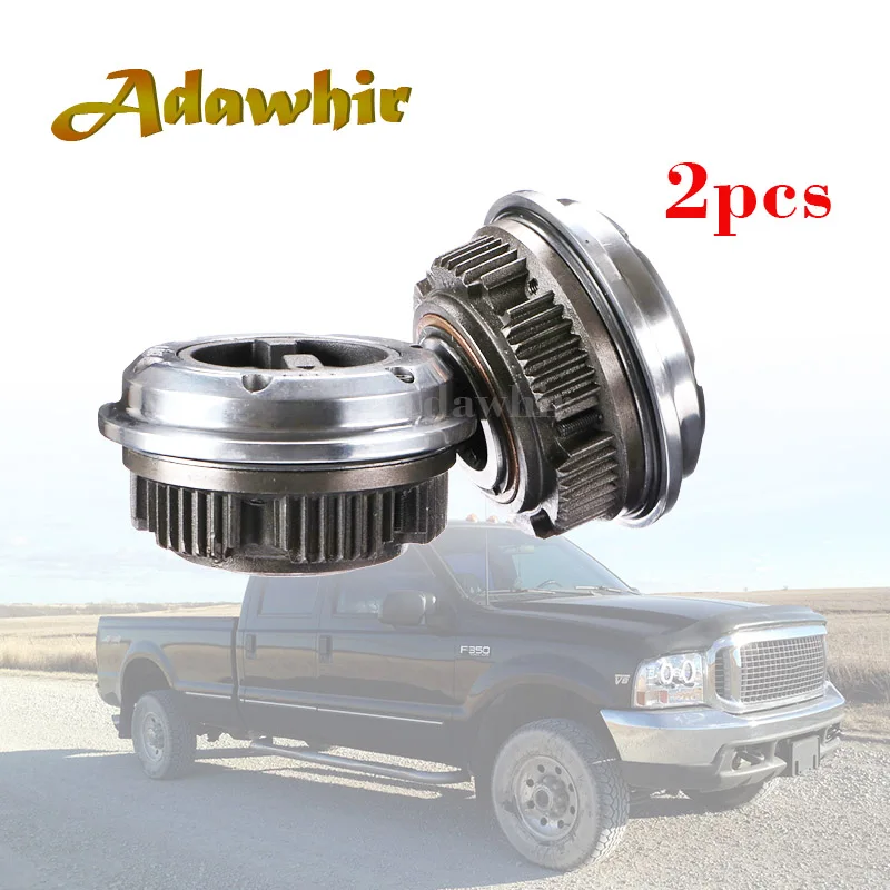 2 Pieces Manual Wheeling Locking Hubs for  FORD F250 , F4000 F350 450 CHRYSLER W 250 & W 350 Chevy 1 Ton  Pick (K-30) AVM439