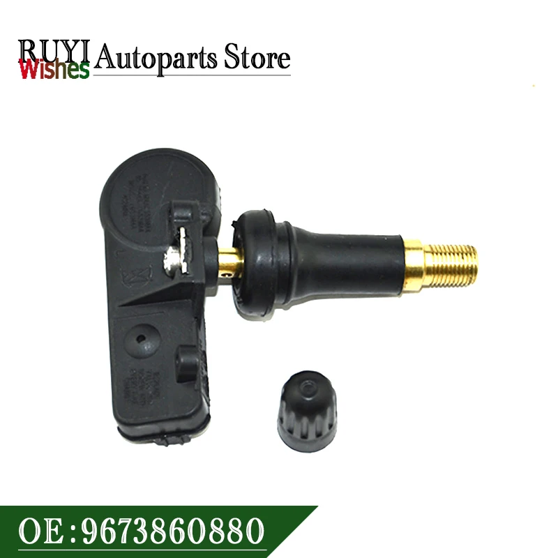 1PCS New TPMS Tire Pressure Sensor 9673860880 9683420380 For PEUGEOT 5008 2009-2013 433MHz