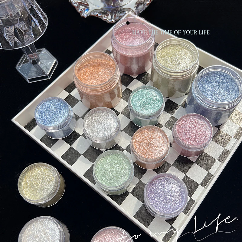 Diamond Chameleon Powder Chameleon Mica Powder is Used for epoxy Resin/Candle Making/Bath Bomb/Slime/Nail Art